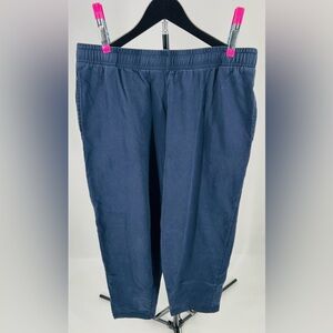 Land’s End Men’s 100% Cotton Navy Blue Lounge Pants